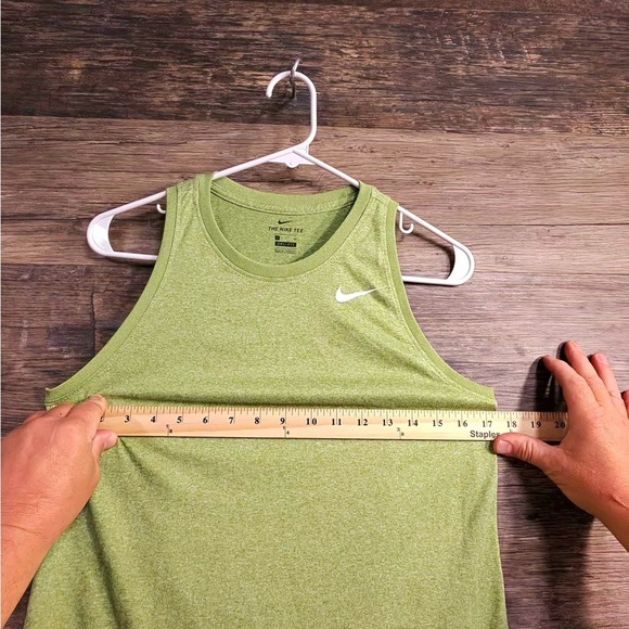Nike Lime Green Athletic Tank - Picture 3 of 7